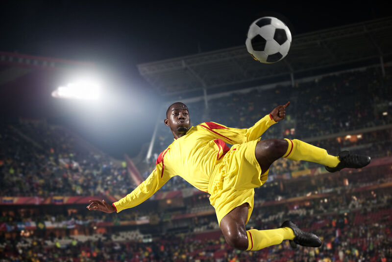 Trevon Branch soccer players watch videos and learn from college soccer stars